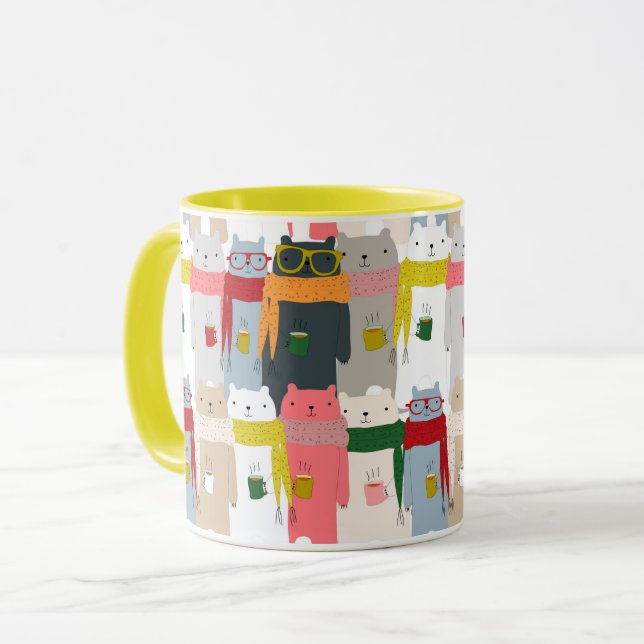 Caneca de Urso Cuja (Frente Esquerda)