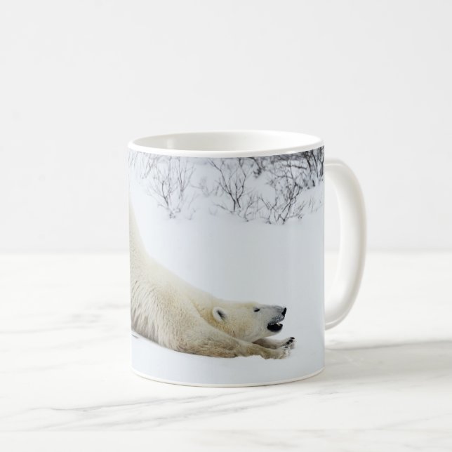 Caneca de Urso Polar (Frente Esquerda)