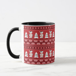Caneca de Vaca de Natal Fofa