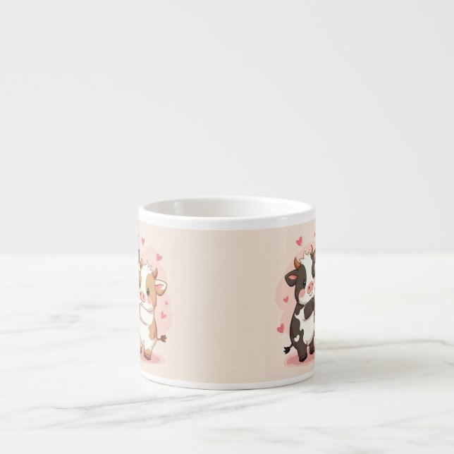 Caneca de Vaca Totalmente Adorável (Frente)
