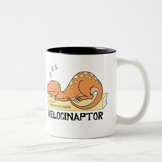 Caneca de Velocinaptor (Direita)