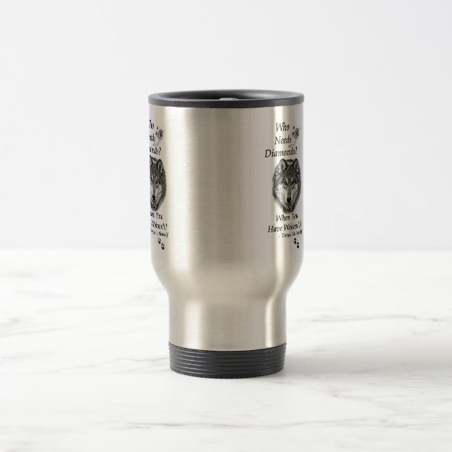 Caneca de viagem 15oz de aço inoxidável da coleção (Centro)