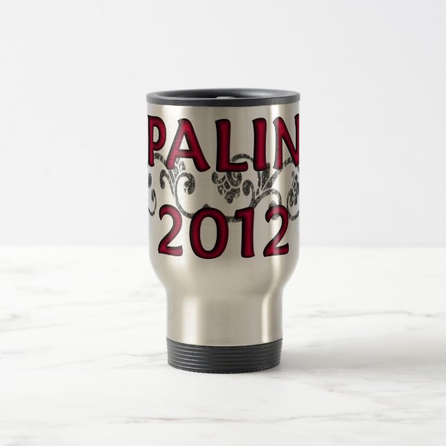 Caneca de viagem 2012 da videira de Palin (Centro)