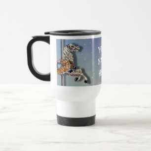 Caneca de viagem 3 Cavalos de Carrossel
