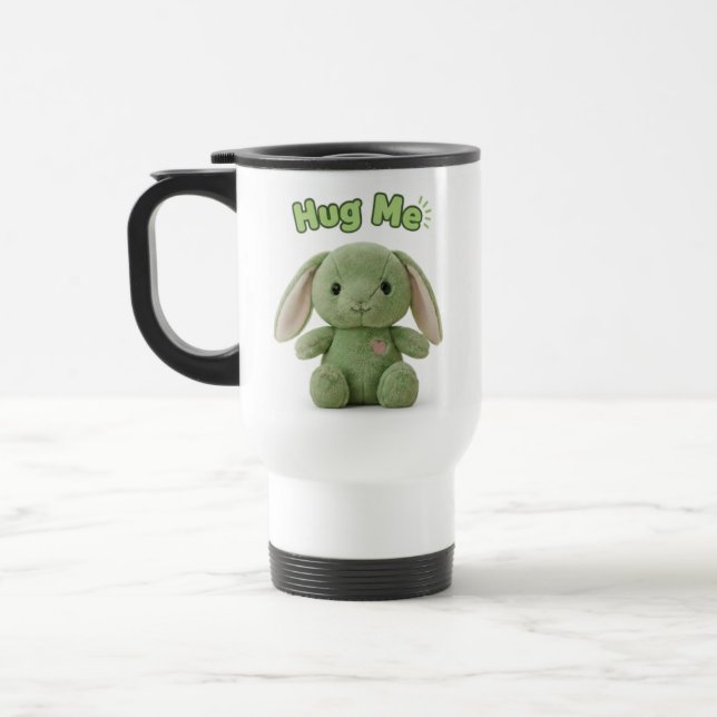 Caneca de Viagem Abraça-me Coelhinho (Esquerda)