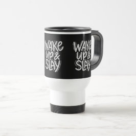 Caneca de Viagem – ACORDE & CONQUISTE Motivação Ou