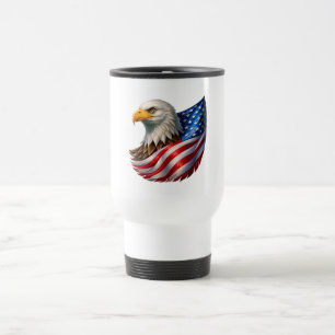 Caneca de Viagem Águia Americana