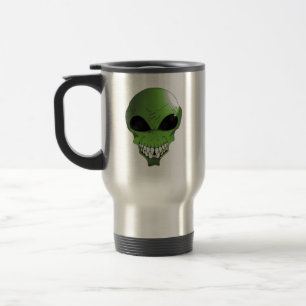 Caneca de viagem Alienígena verde
