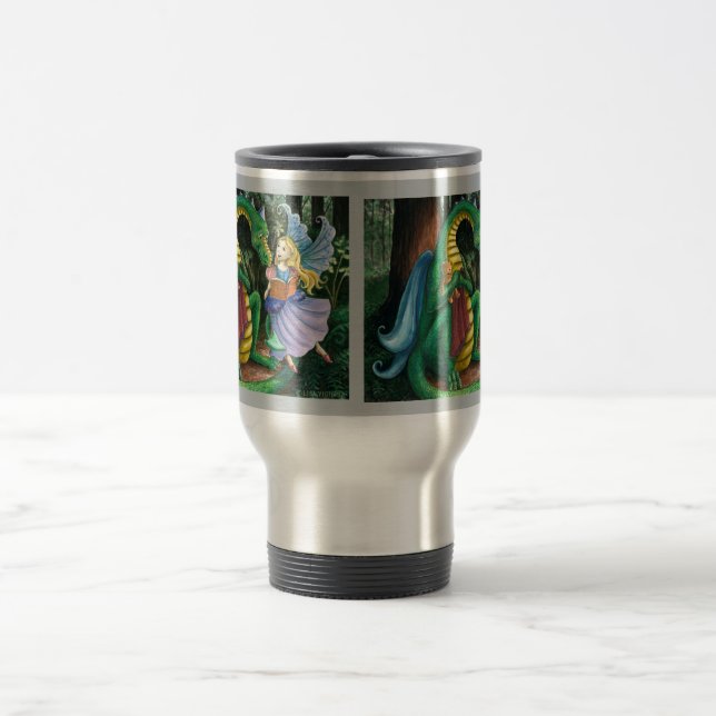Caneca de viagem amigável do dragão (Centro)