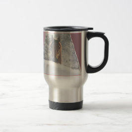 Caneca de viagem ao trabalho selvagem doce