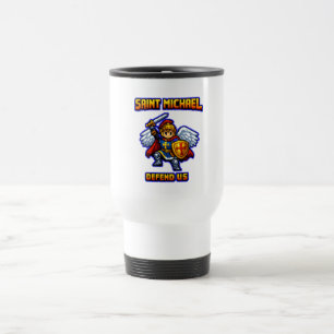 Caneca de Viagem Arcanjo São Miguel Caneca Católic