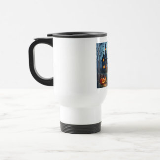 Caneca de Viagem Assustadora de Halloween