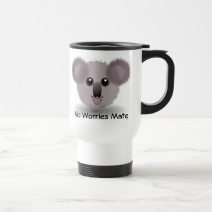 Caneca de viagem australiana do Koala