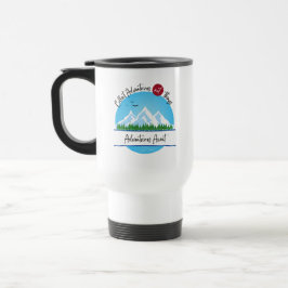 Caneca de viagem Await Aventures