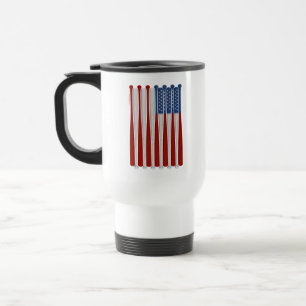 Caneca de viagem Baseball America (EUA)
