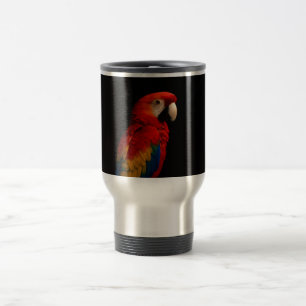 Caneca de Viagem Black 4 Luxe com Papagaio Escarla