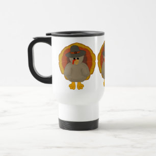 Caneca de viagem bonito da acção de graças