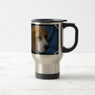 Caneca de viagem bonito do lebreiro