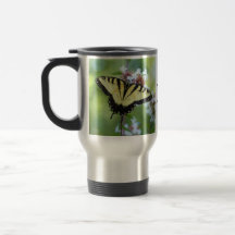 Caneca de viagem borboleta