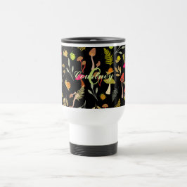 Caneca de viagem Botânica de Cogumelo