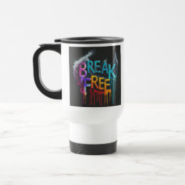 caneca de viagem "Break Free"