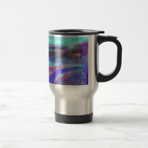 Caneca de viagem budista pagã da fantasia nova da
