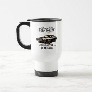 Caneca de Viagem Carro Musculoso Clássico