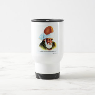 Caneca de Viagem Citação de Rumi Sobre o Amor