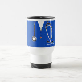 Caneca de viagem colecionável de enfermeira person