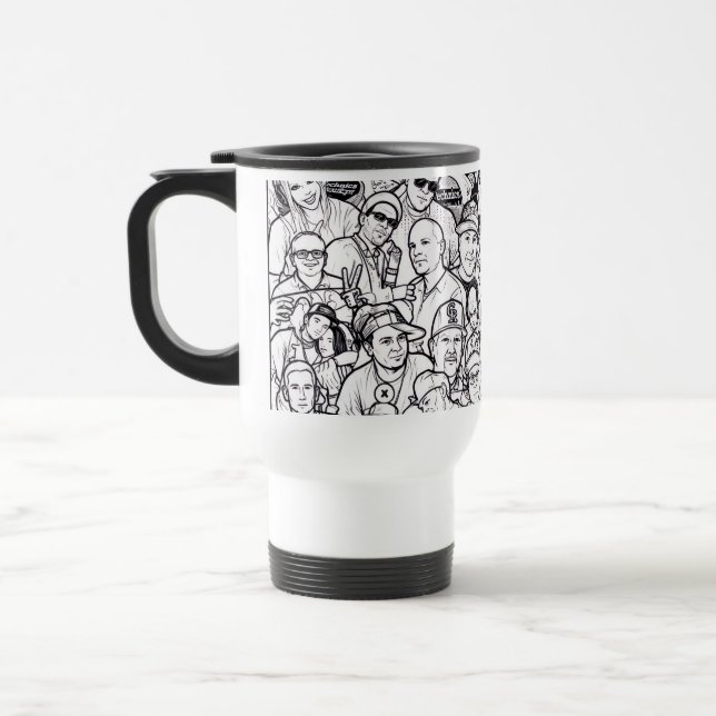 Caneca de viagem Colorado Dj Coloring Book (Esquerda)
