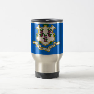 Caneca de viagem com a bandeira do estado de