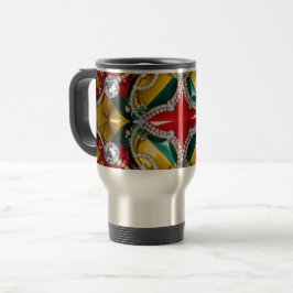 Caneca de viagem com a Design de Cores de Los Ange