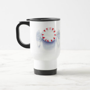 CANECA DE VIAGEM COM BALA DE HORTELÃ