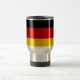 Caneca de viagem com bandeira da Alemanha