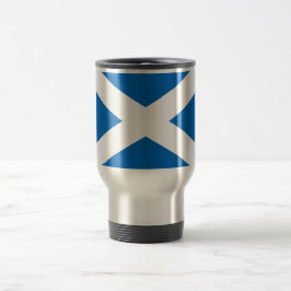 Caneca de viagem com Bandeira da Escócia