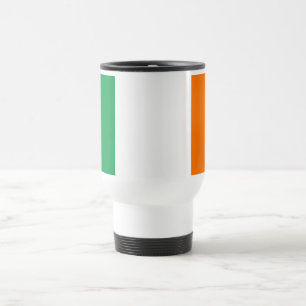 Caneca de viagem com Bandeira da Irlanda