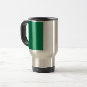 Caneca de viagem com Bandeira da Nigéria