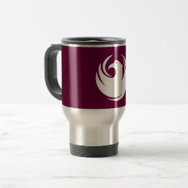 Caneca de Viagem com Bandeira de Phoenix, Arizona
