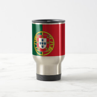 Caneca de viagem com Bandeira de Portugal