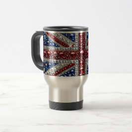 Caneca de viagem com Design de cores britânicas