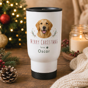 Caneca de Viagem com Foto Personalizada do Animal