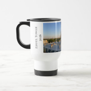 Caneca de viagem com panorama personalizado do céu