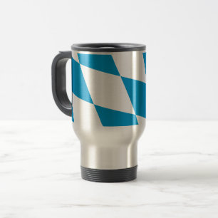 Caneca de viagem com pavilhão da Baviera, Alemanh