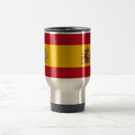 Caneca de viagem com Sinalizador de Espanha