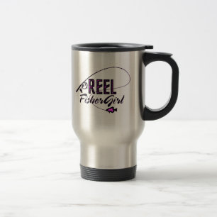 Caneca de viagem cor-de-rosa da torção