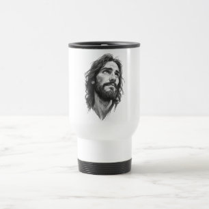 Caneca de Viagem Cristã Jesus Cristo