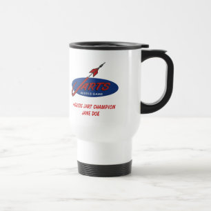 Caneca de viagem customizável de Jarts do vintage