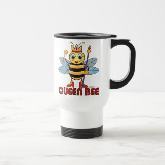 Caneca de viagem da abelha de rainha