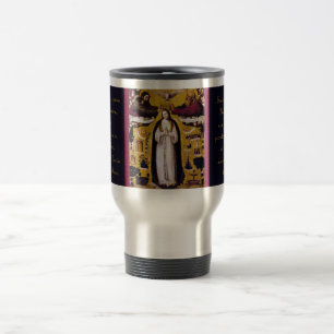 Caneca de viagem da avenida Maria