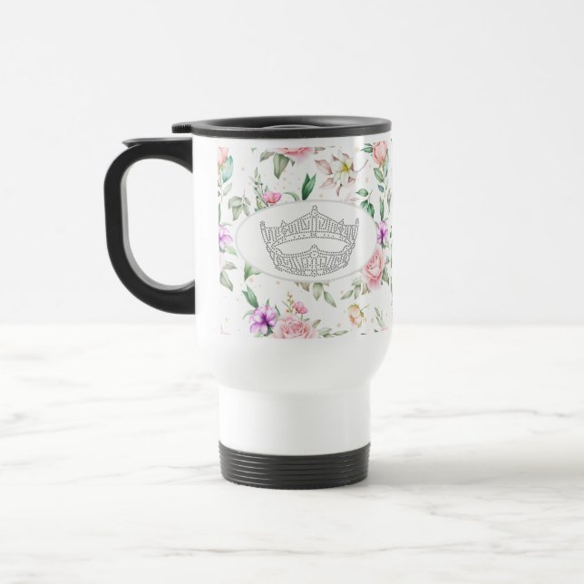 Caneca de viagem da Coroa Americana Pageant (Esquerda)